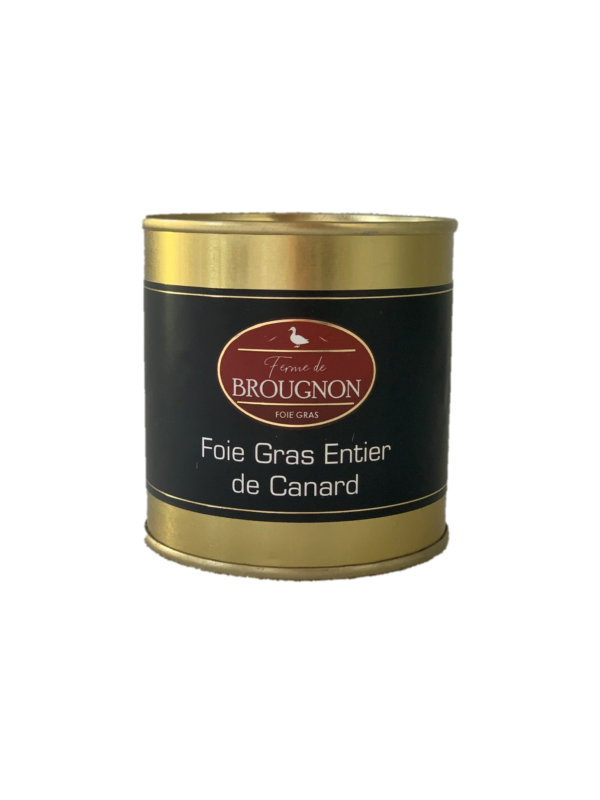 FOIE GRAS DE CANARD ENTIER en conserve (250 g)