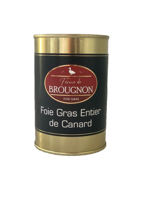 FOIE GRAS DE CANARD ENTIER en conserve (380 g)
