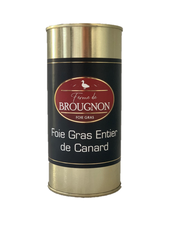FOIE GRAS DE CANARD ENTIER en conserve (550 g)