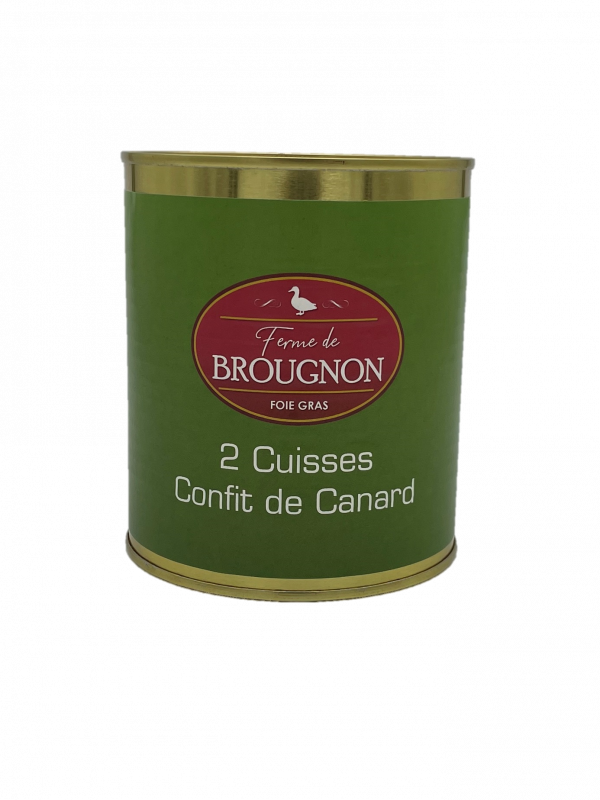 CONFIT DE CANARD A L'ANCIENNE (2 cuisses)
