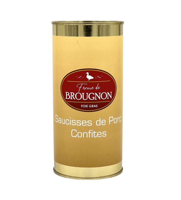 Saucisses de Porc Confites (320g)