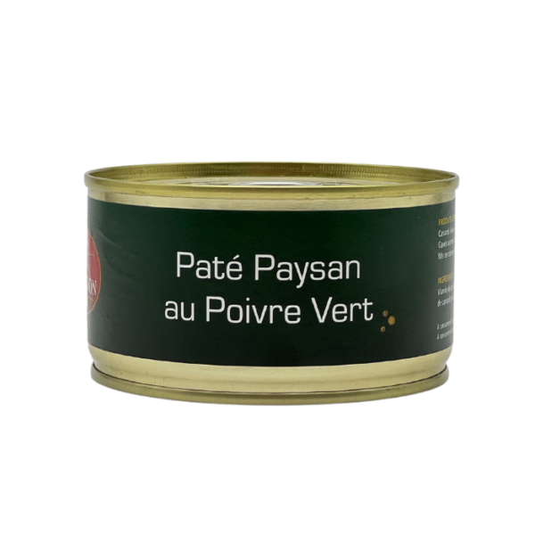 PÂTE PAYSAN AU FOIE POIVRE VERT (200 g)